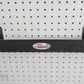 Large Metal Ratchet Strap Hanger on Pegboard Wall