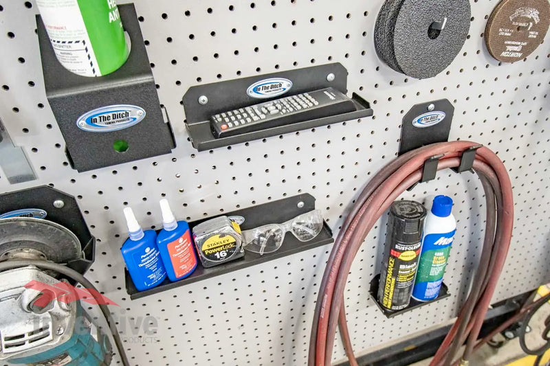 Load image into Gallery viewer, pegboard garage organization 
