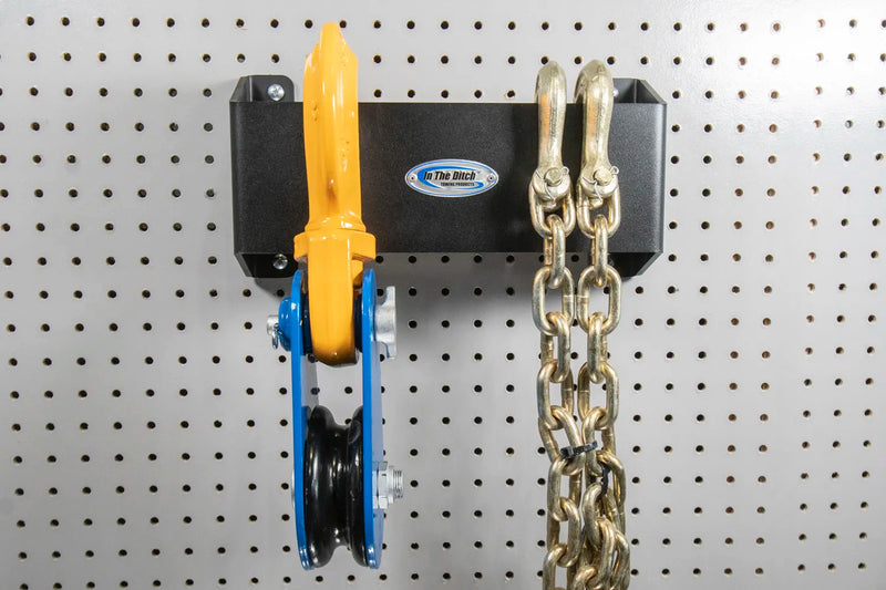 Load image into Gallery viewer, Pulley and Heavy Duty Chain Holder
