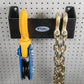 Snatch Block Chain Holder for Pegboard Wall