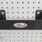 Tie Down Strap Hanger Mounted on Pegboard