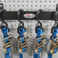 Tie Down Strap Organizer for Pegboard Walls