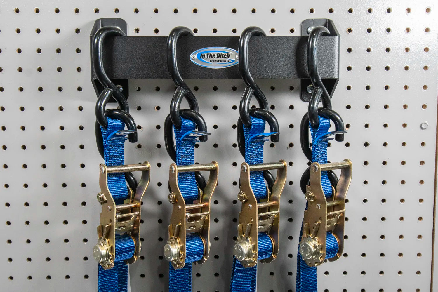 Vertical Mounted Metal Strap Organizer