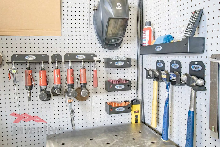 Wall Mounted Storage Bins for Garage Organization