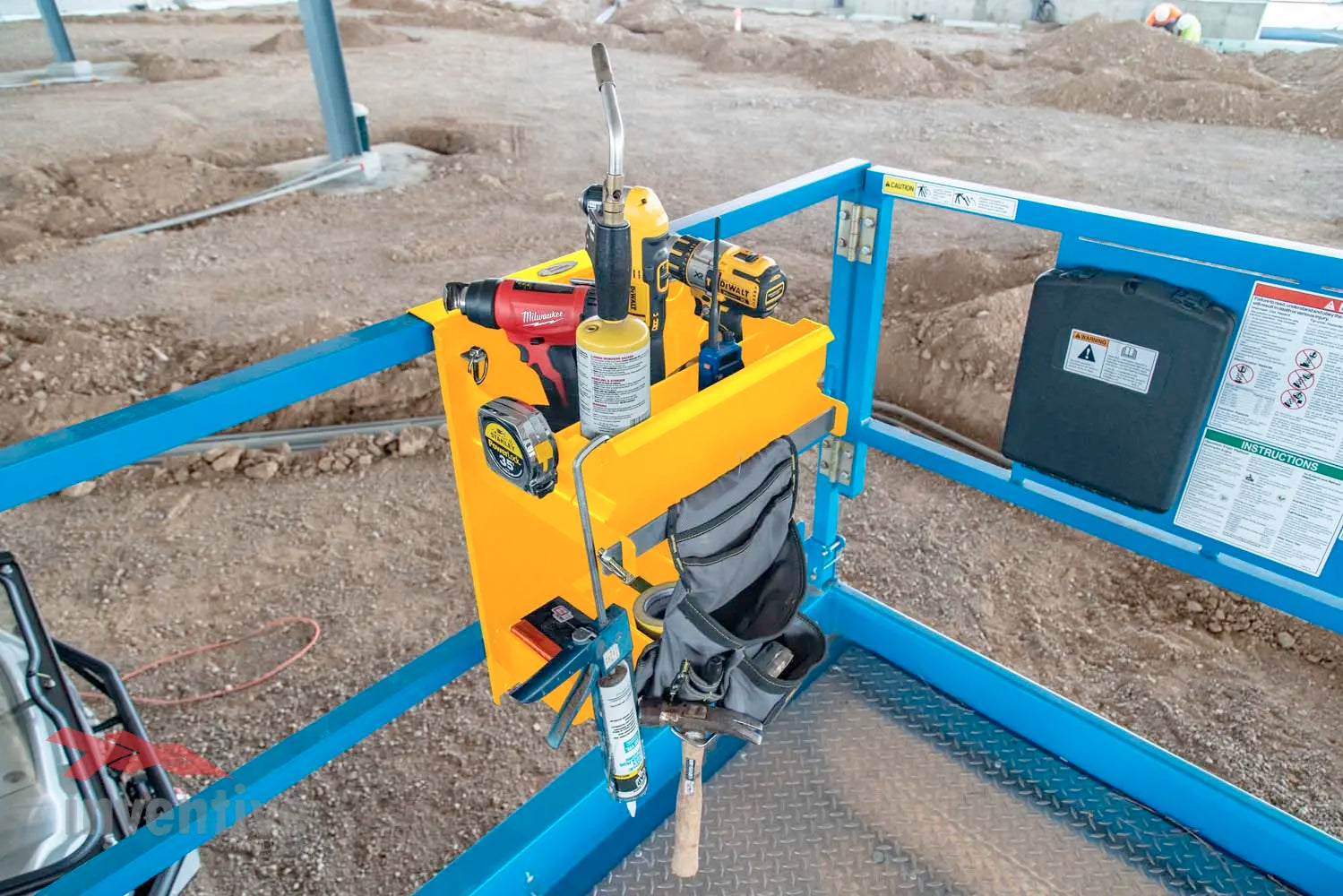 aerial tool organizer