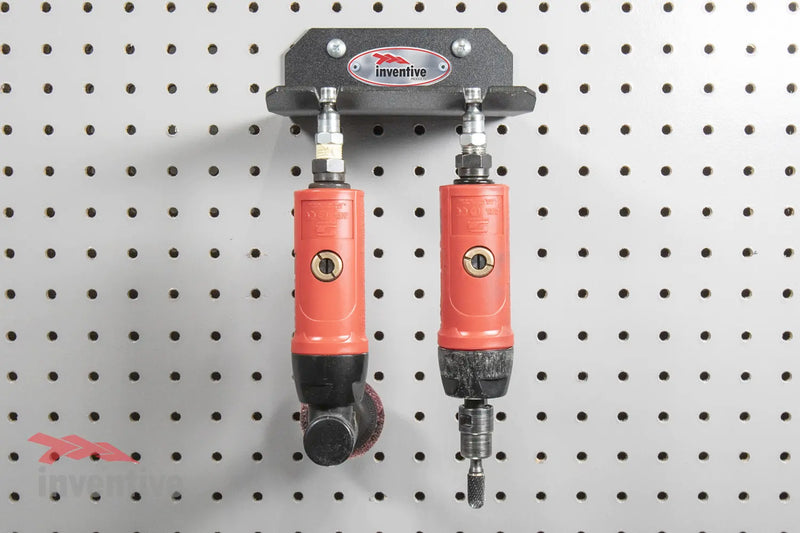Load image into Gallery viewer, air tool holder pegboard wall

