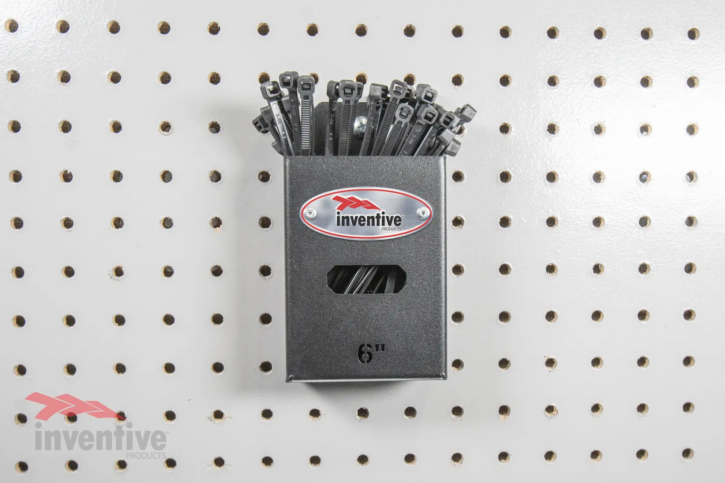 cable tie organizer pegboard garage