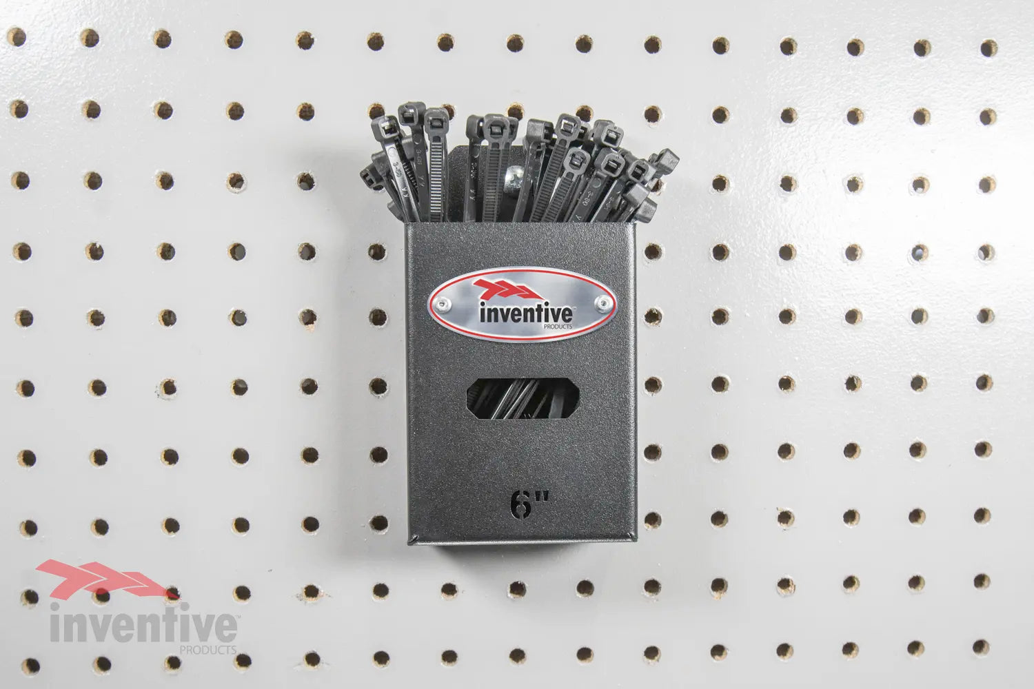 cable tie organizer pegboard garage