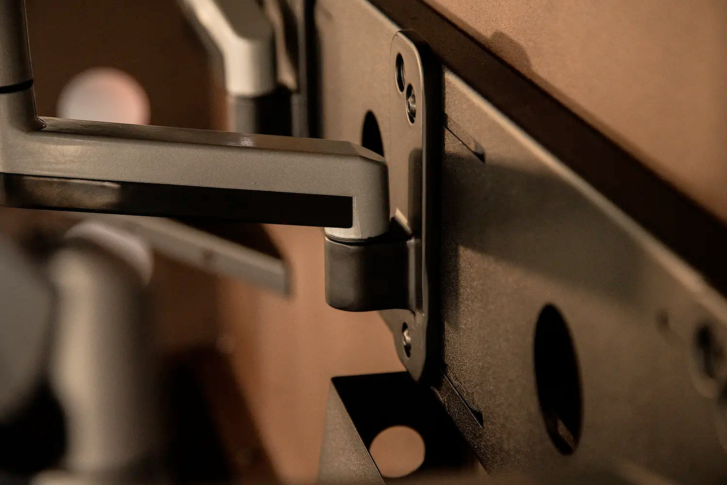 Powerlift™ Work Desk Single Arm Wall Mounted Monitor Mount