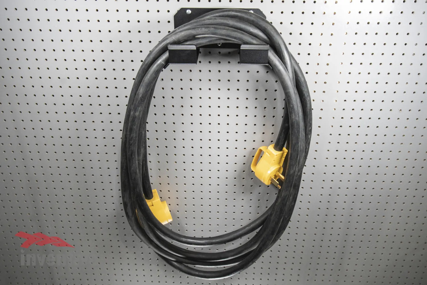 cord holder for pegboard