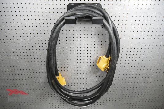 cord holder for pegboard