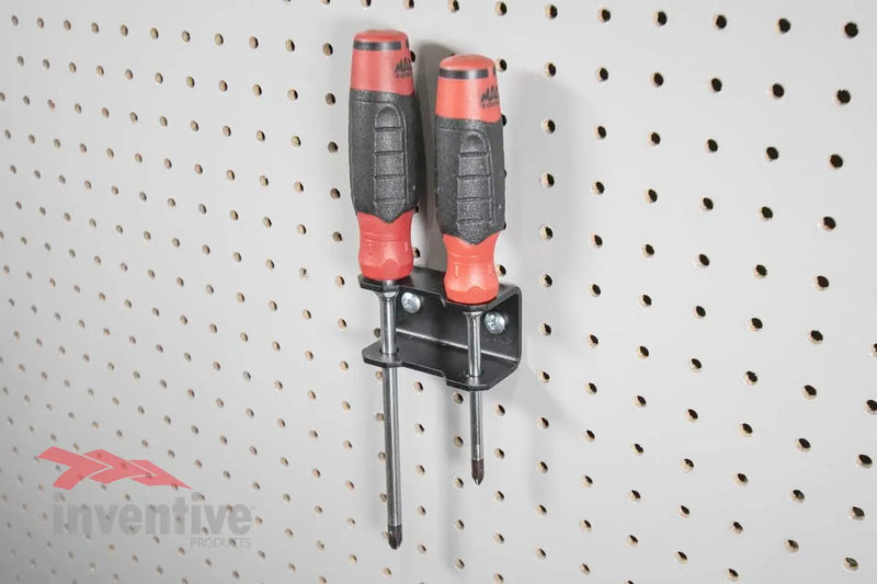Load image into Gallery viewer, double screw driver pegboard storage
