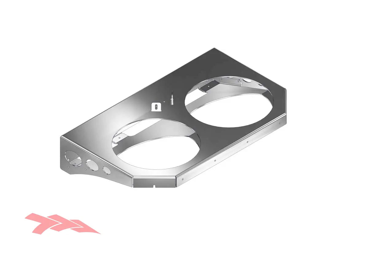 double trash can holder 4gallon