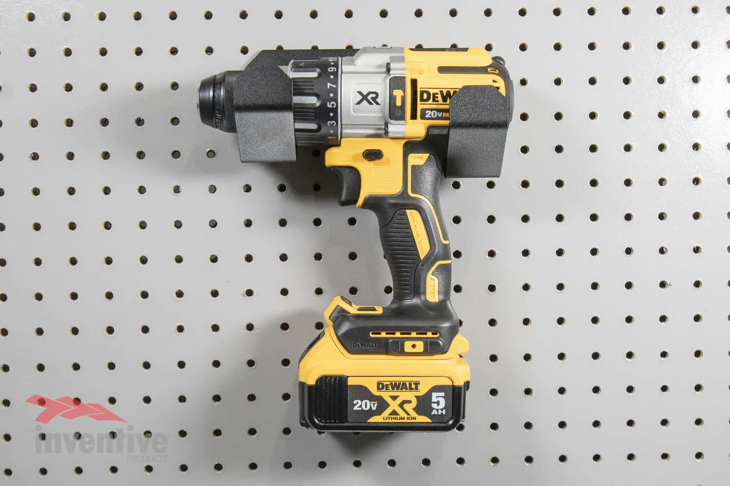 drill storage wall mount pegboard