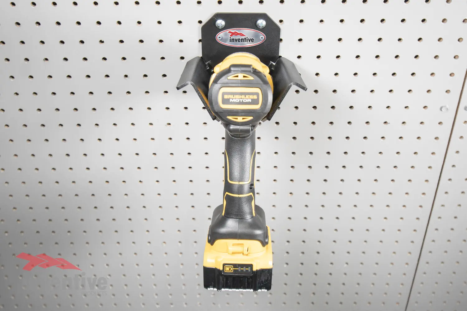 drill wall mount garage organization