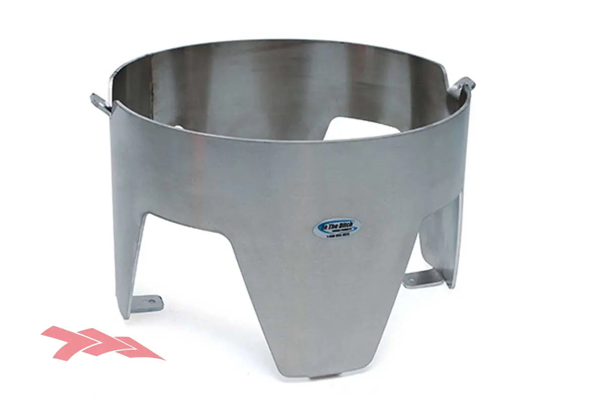 flat surface trash can holder