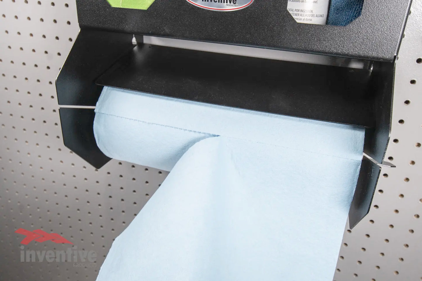 garage organization paper towel storage