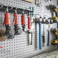 garage organization pegboard