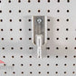 garage organization pegboard wall hook