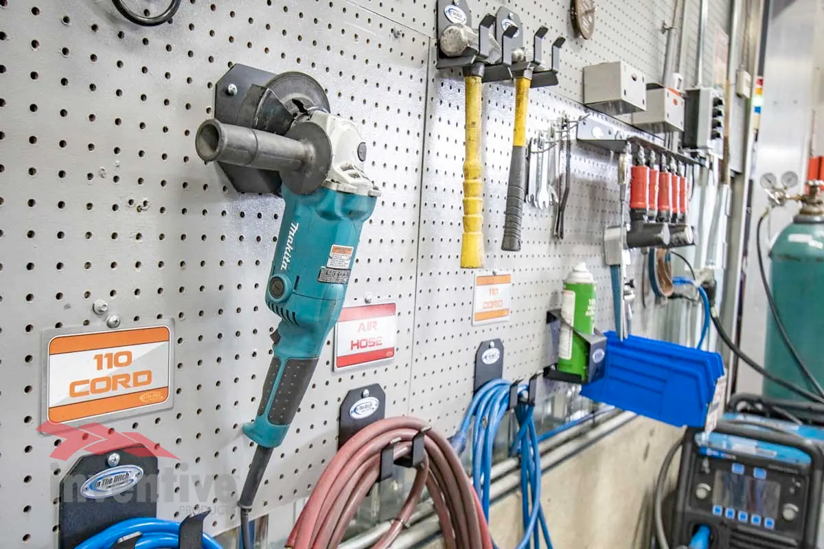 garage organization pegboard