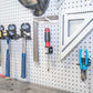 garage pegboard wall organization