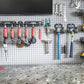 hammer pegboard wall storage