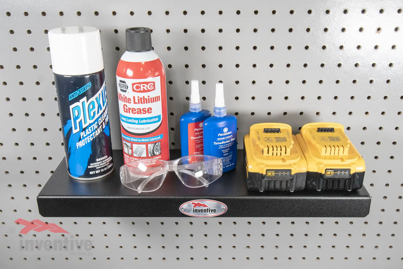 Load image into Gallery viewer, heavy duty garage pegboard shelves
