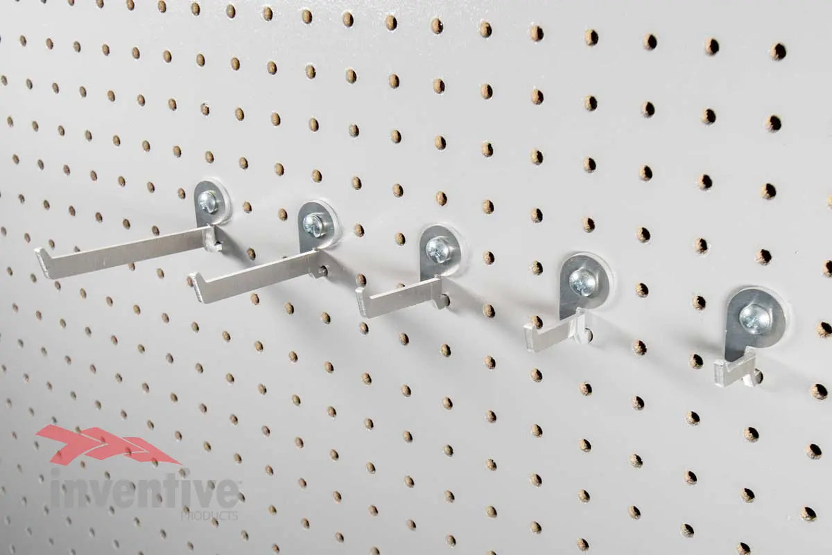    industrial pegboard hooks line up all sizes