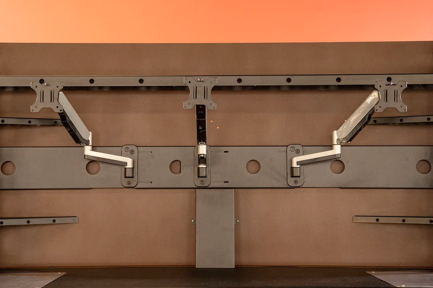 Powerlift™ Work Desk Single Arm Wall Mounted Monitor Mount