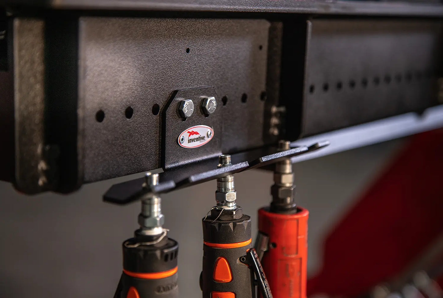 Powerlift Weld Table Triple Position Air Tool Holder