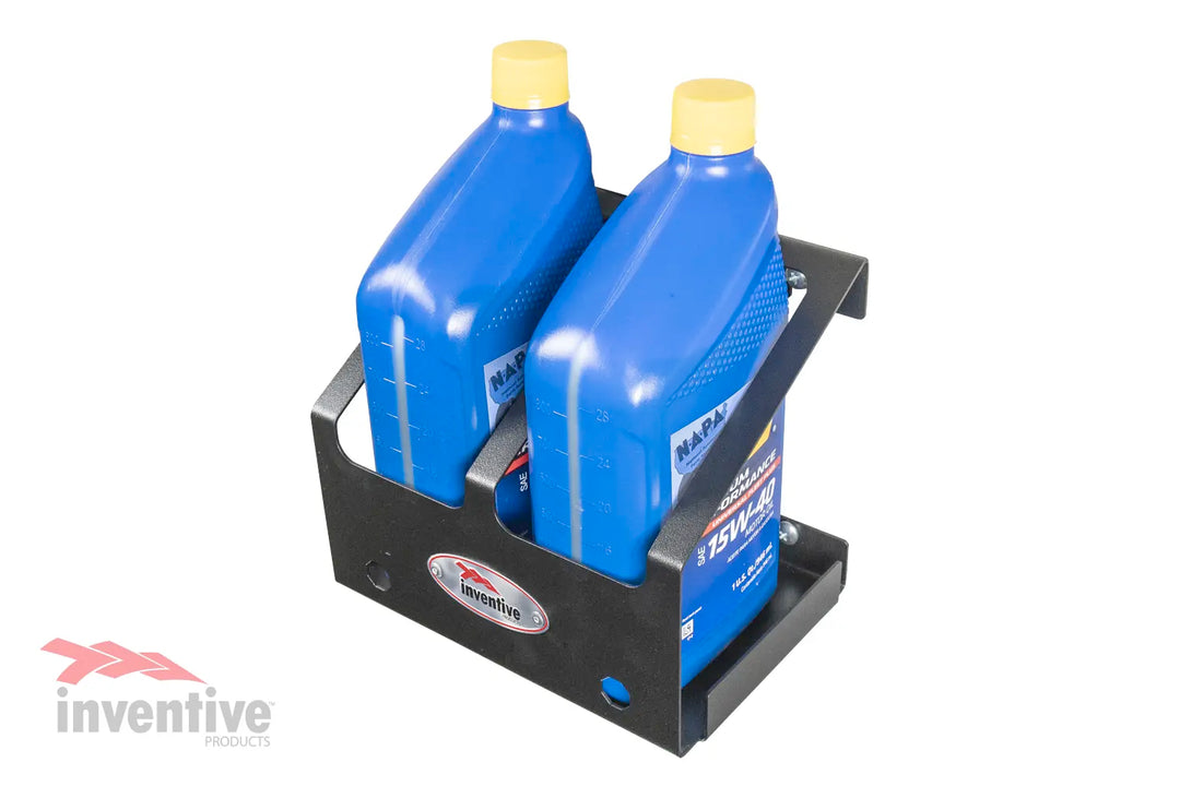 Two Can Oil Bottle Storage Racks - Inventive Products