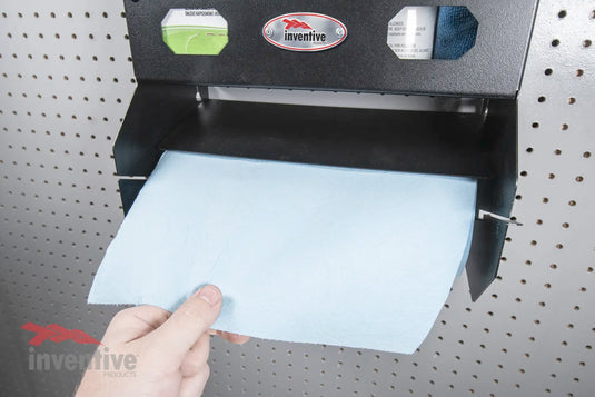 paper towel roll holder secure garage