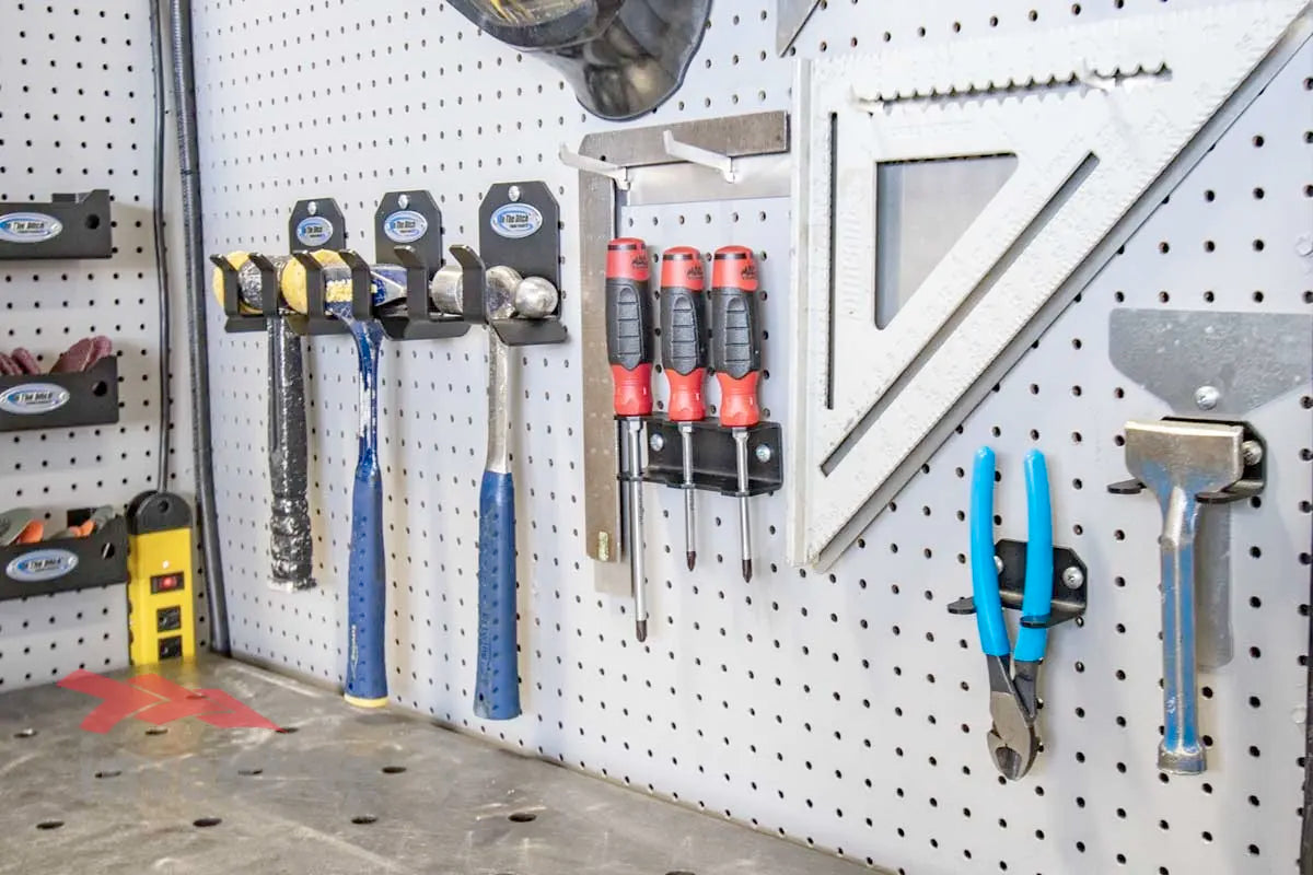 pegboard garage organization