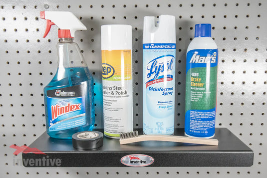 pegboard garage storage shelf