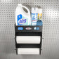 pegboard paper towel pegboard storage