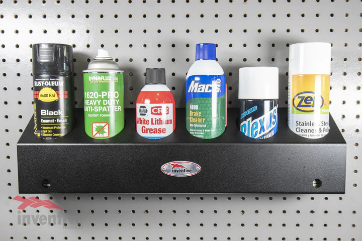 pegboard spray can holders