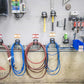  pegboard storage hammer organization hose