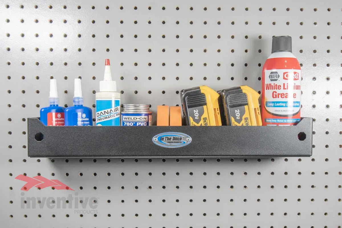 pegboard storage shop supplies