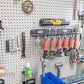 pegboard storage solutions electric ratchet garage