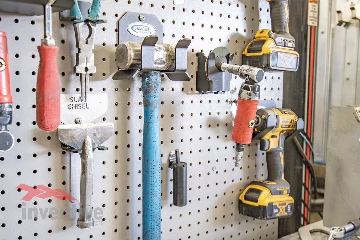 pegboard tool holders