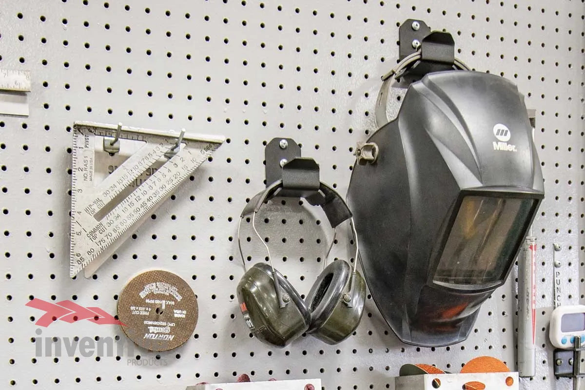 pegboard wall hearing welding organization