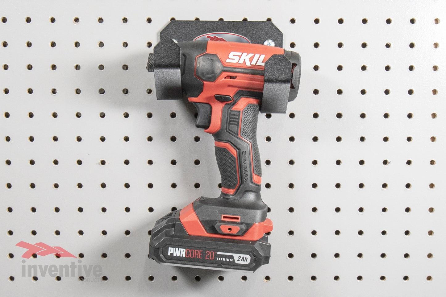 pegboard wall holder impact gun