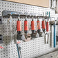 pneumatic air tool storage garage wall