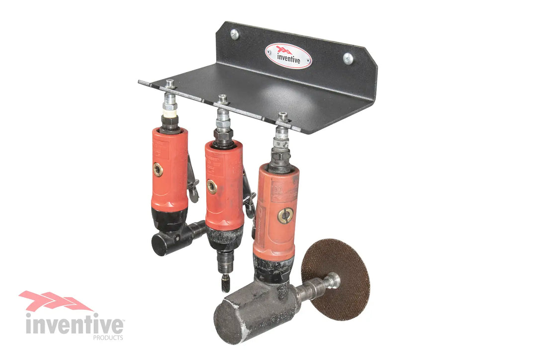 GreatNeck Air Tool Holder - Wall Mount Or Bench Organizer For Air Tools, Wrenches & More