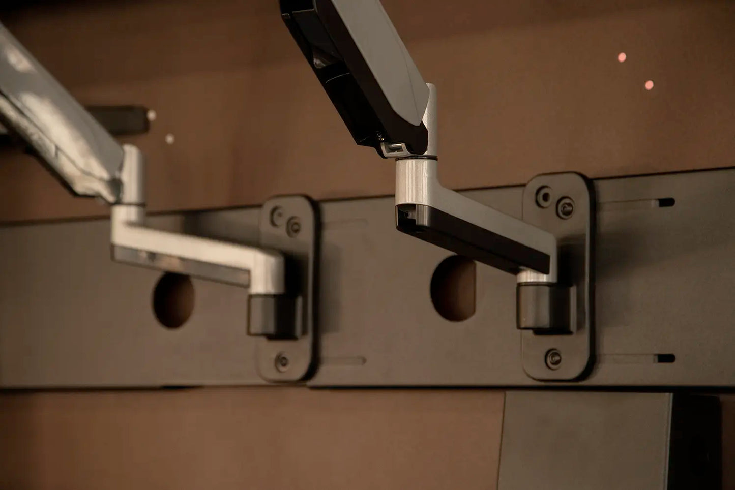 Powerlift™ Work Desk Single Arm Wall Mounted Monitor Mount