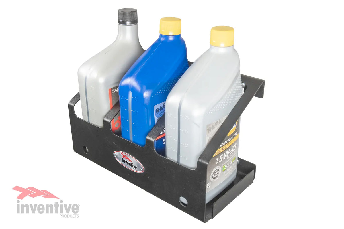 Oil Pos Racks Three Can Oil Bottle Storage Racks - Inventive Products