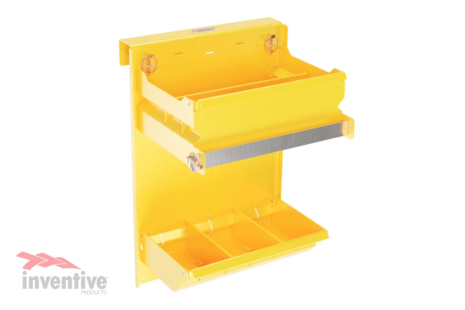 scissor lift side tray organizer