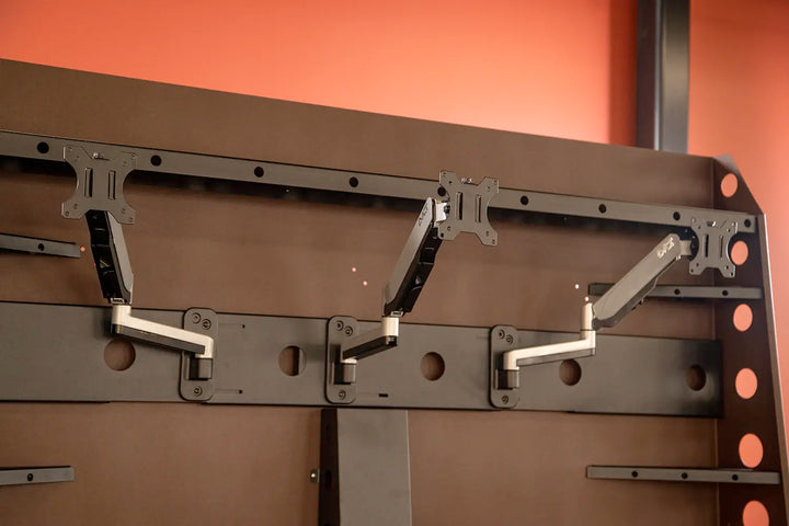 Powerlift™ Work Desk Single Arm Wall Mounted Monitor Mount