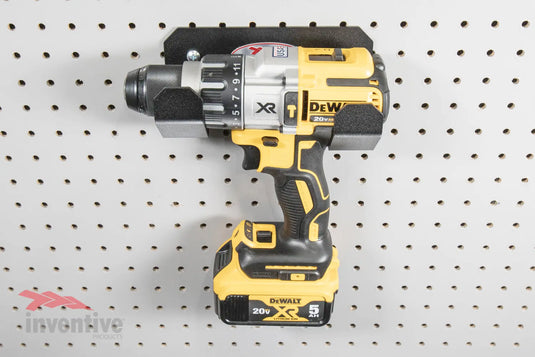 storage for wall garage drill