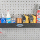 storage pegboard wall shelf